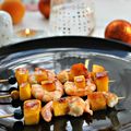 Brochettes de gambas à la mangue {recette}