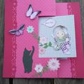 Carte pivotante pour un Anniversaire