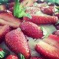 Tarte aux fraises du printemps !