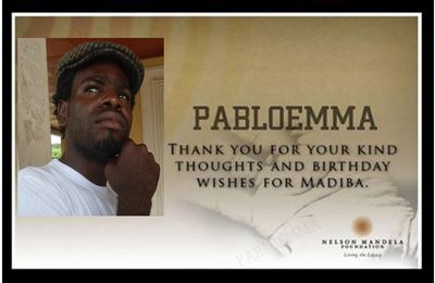 pabloemma l'écrivain camerounais récompensé par la fondation nelson mandéla