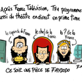 Programme télé, TF1, Sarkozy, Ferrari, Pernaut et télé réalité