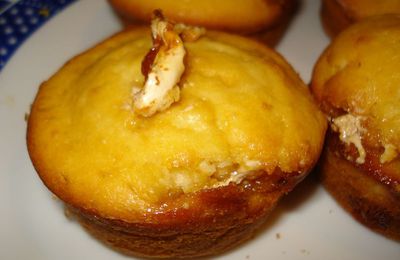 Muffins au Nougat de Montélimar (Diane de Poytiers)