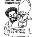 Dieudonné l'a rêvé, Benoît XVI l'a fait - par Cabu - Charlie Hebdo 868 - 04/02/09