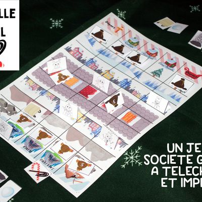 La Bataille de Noël - jeu de société à imprimer