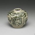 Vietnamese hexagonal jar in underglaze blue, 1450-1550