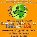 Grande Fête de la Fraternité...