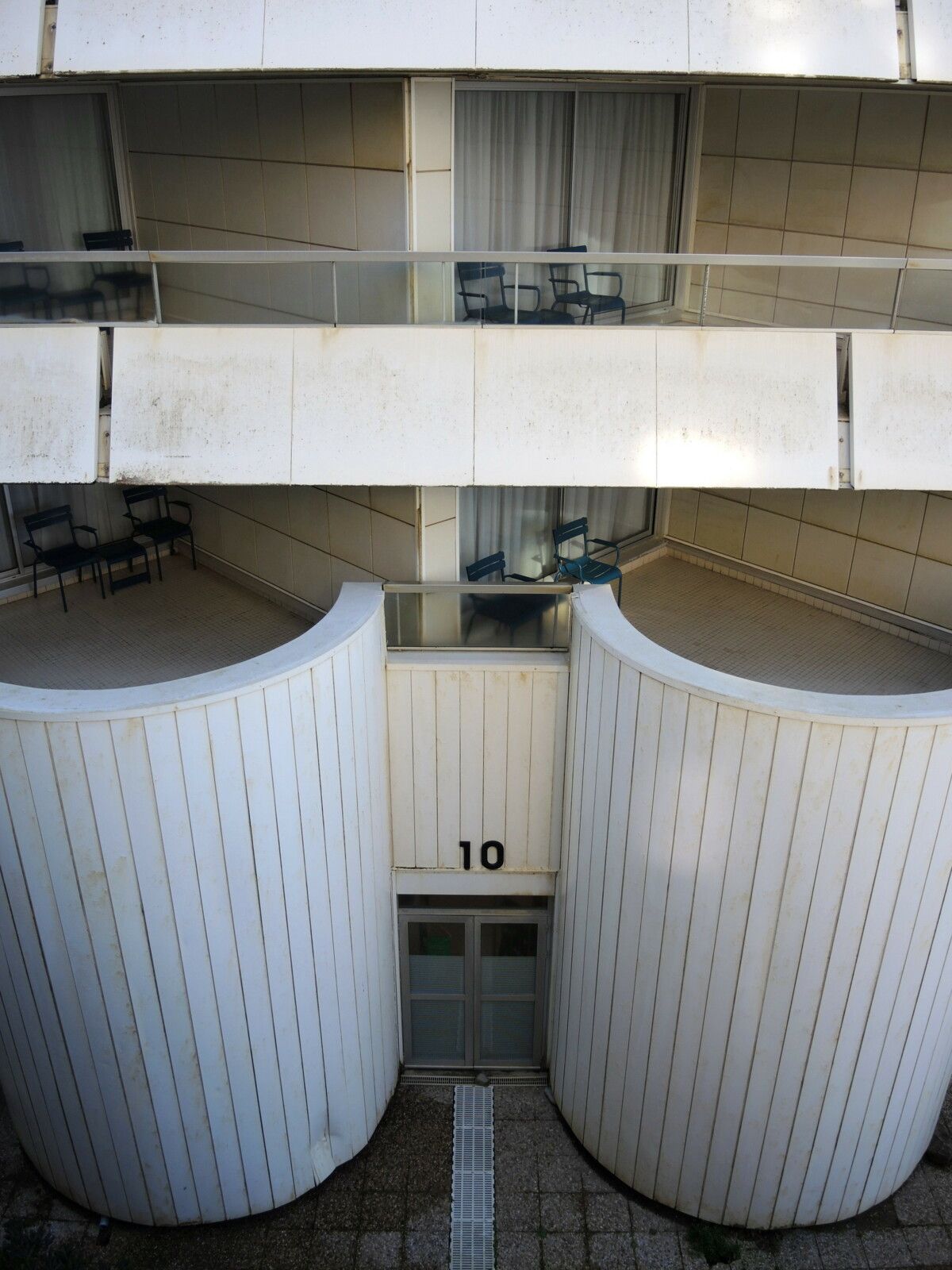 Biarritz, l'escalier, Sofitel,  plage Miramar (64)