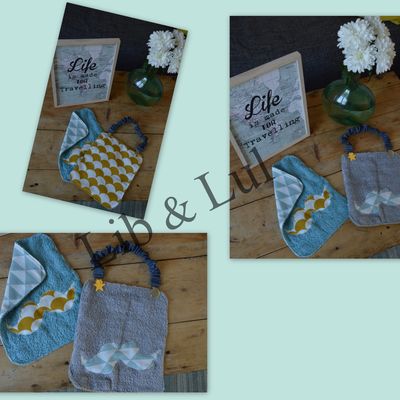 Bavoirs évolutifs pour Oscar!!