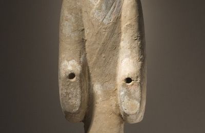 Funerary Sculpture of a Standing Woman, Western Han dynasty (206 BC-25 AD)