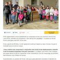 Article du journal du composteur de l'école