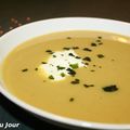 Soupe de lentilles au curry