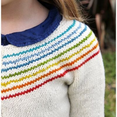 Demoiselle arc en ciel