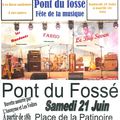 Fête de la musique 2014 à pont-du-Fossé