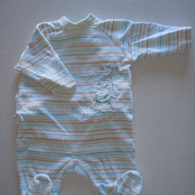 Dors-bien rayé - naissance/1 mois