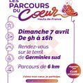 Parcours du coeur à lallaing 2024