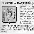 LA POMMERAYE - SAINT-PIERRE-MONTLIMART (49) - JEAN-BAPTISTE-MARIE MARTIN DE BAUDINIÈRE, CHEF VENDÉEN (1769 - 1852)