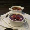 SOUPE de Chocolat Aux Fruits Rouges