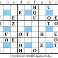 Mon trente-neuvième centrosudoku