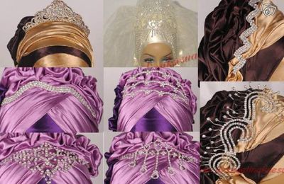 Des hijab de soirées ou mariages