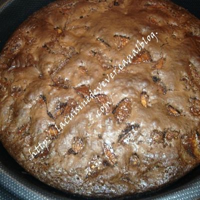 Gâteau sans levure cacao , chocolat, banane 
