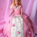 Gâteau de princesse Barbie