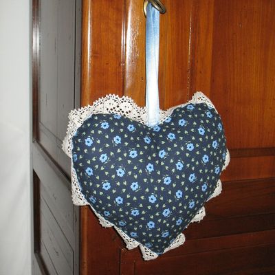 un coeur bleu pour une amie