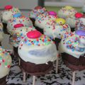 LOLLIPOPS CUPCAKES pour un anniversaire