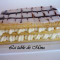 Milles-feuilles crème diplomate