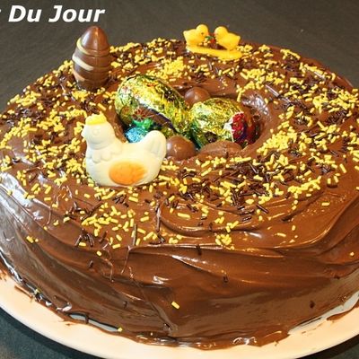 Nid de Pâques au nutella
