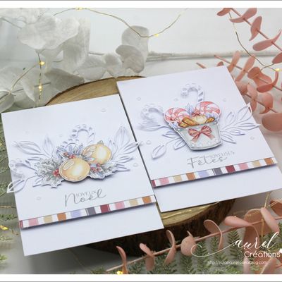 DT ScrapDidi - Duo de cartes de fêtes