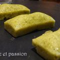 Financier à la pistache