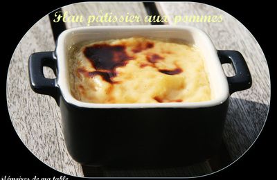 Cocottes de flan pâtissier aux pommes