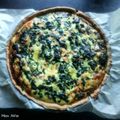 Tarte aux épinards et au saumon frais