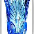 Art Nouveau....Vase bleu