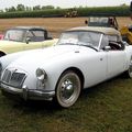 La Mg A 1600 mkII convertible (5ème Fête Autorétro étang d' Ohnenheim)