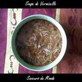 SOUPE DE VERMICELLE