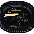 Pablo Picasso (Malaga, 1881 - Mougins, 1973), Corrida sur fond noir, 1953