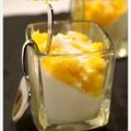 Panna cotta coco - mangue