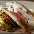 filets de rouget et sa galette de pommes de terre