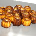 Mini cannelé bordelais