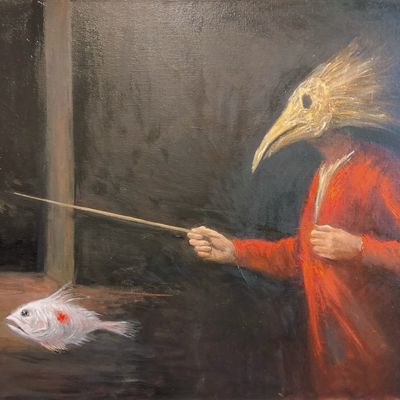 Roland Devolder, 80 œuvres exposées à Honfleur.