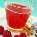 JUS FRAMBOISES-RHUBARBE A LA VANILLE