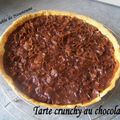 Tarte crunchy au chocolat