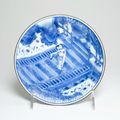 Bowl with Scene from Romance of the Western Chamber, Qing dynasty (1644-1911), Shunzhi-early Kangxi period (c. 1655-1665)