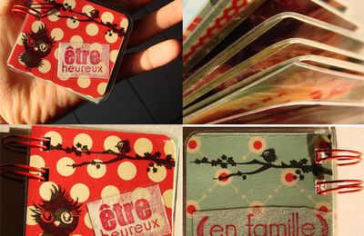 Mini-album "Etre heureux en famille"