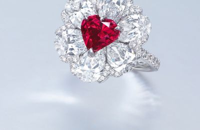 A Stunning Colored Diamond and Diamond Ring, by Moussaieff 
