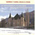 Le mystérieux plancher du Menuisier Joachim .....