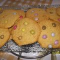 On continue avec les cookies aux Smarties