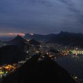 Rio de Janeiro from sugar loaf at 7:32 pm