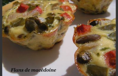 Flans de macédoine